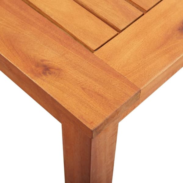 vidaXL Hagebord 150x90x74 cm heltre akasie