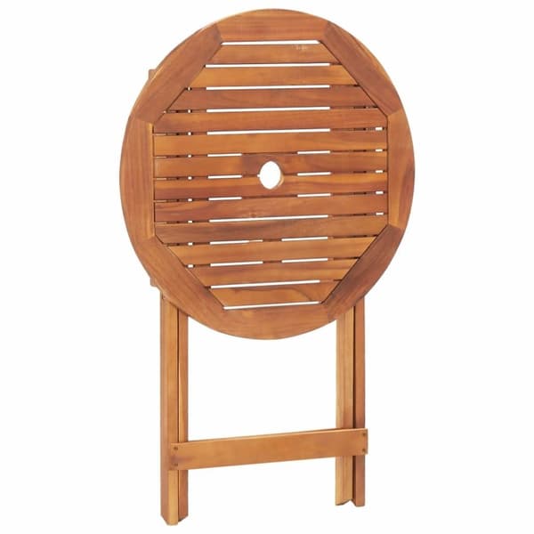 vidaXL Sammenleggbart hagebord 60x75 cm heltre akasie