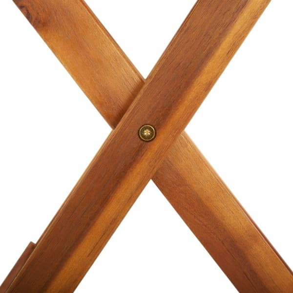 vidaXL Sammenleggbart hagebord 60x75 cm heltre akasie