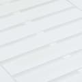 Miniatyrbillede 4 af 5: vidaXL havebord 78x55x38 cm plastik hvid