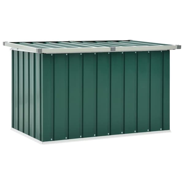 vidaXL Oppbevaringskasse 109x67x65 cm grønn
