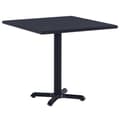 Miniatyrbillede 1 af 6: vidaXL havebord 80x80x75 cm sort