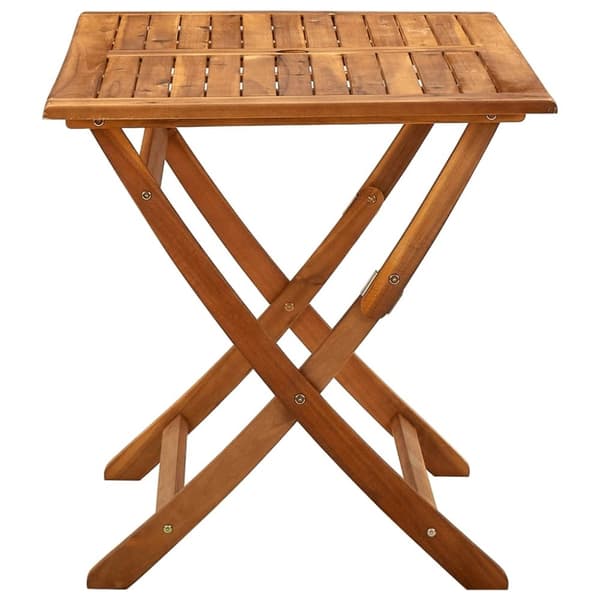 vidaXL Sammenleggbart hagebord 120x70x75 cm heltre akasie