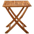 Miniatyrbilde 3 av 7: vidaXL Sammenleggbart hagebord 120x70x75 cm heltre akasie