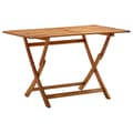 Miniatyrbilde 1 av 7: vidaXL Sammenleggbart hagebord 120x70x75 cm heltre akasie
