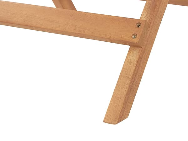 Udendørs Tebord Let Træ Akacie Foldebakke Bordplade UV-modstand Moderne Stil