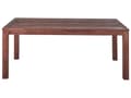 Miniatyrbillede 5 af 10: Havespisebord mørkt eukalyptustræ 180 x 100 cm 6 personers udendørs og indendørs moderne design