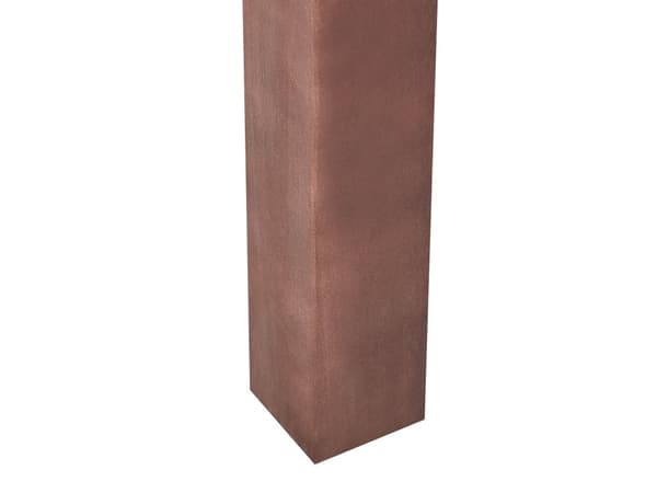 Havespisebord mørkt eukalyptustræ 180 x 100 cm 6 personers udendørs og indendørs moderne design