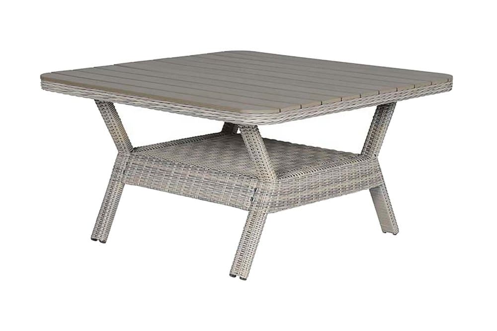 MILWAUKEE Matbord 127 cm Brun/Svart