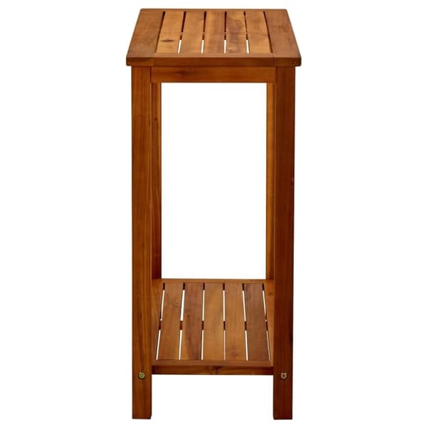 vidaXL konsolbord til haven 80x35x75 cm massivt akacietræ