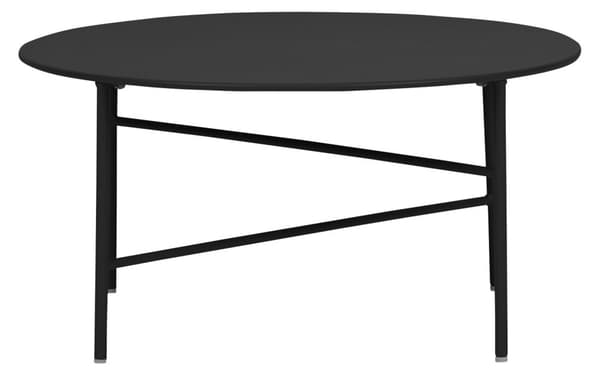 Penny havebord Ø 70 cm. H 35 cm, sort.