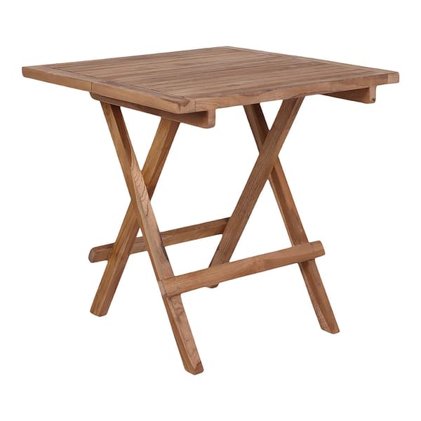 Bine litet trädgårdsbord 50x50 cm massiv teak.