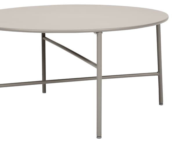 Pesetos havebord Ø70 cm grå.