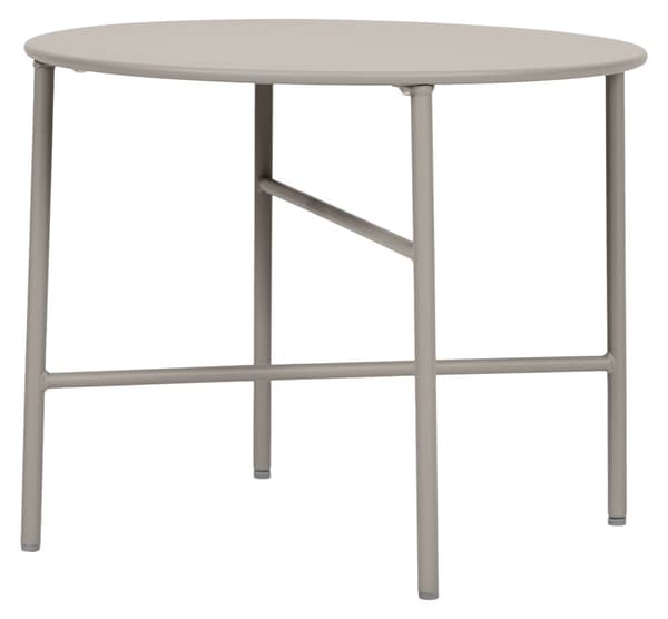 Pesetos havebord Ø50 cm grå.