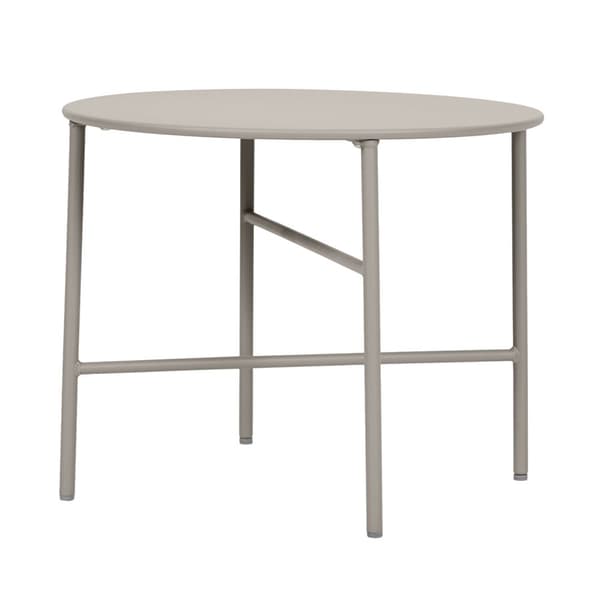 Pesetos havebord Ø50 cm grå.