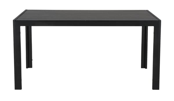 Cult havebord, 150 cm sort/sort.