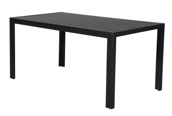 Cult havebord, 150 cm sort/sort.
