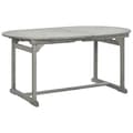 Miniatyrbillede 3 af 9: vidaXL havebord (160-240)x100x75 cm massivt akacietræ