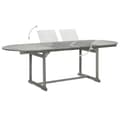 Miniatyrbillede 4 af 9: vidaXL havebord (160-240)x100x75 cm massivt akacietræ