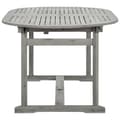 Miniatyrbillede 6 af 9: vidaXL havebord (160-240)x100x75 cm massivt akacietræ