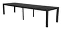 Miniatyrbilde 6 av 9: Grup hagebord, inkl. 2 tilleggsplater 223/343 cm svart/svart.