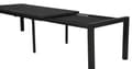 Miniatyrbilde 7 av 9: Grup hagebord, inkl. 2 tilleggsplater 223/343 cm svart/svart.