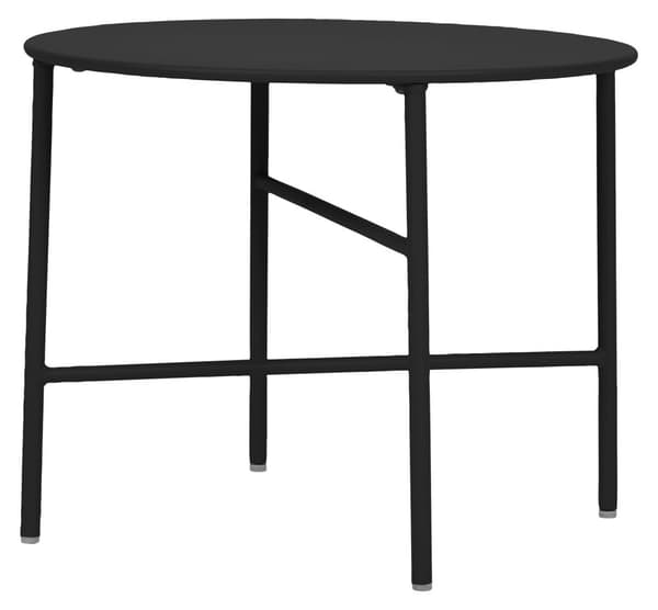 Penny hagebord Ø 50 cm. H 40 cm, svart.