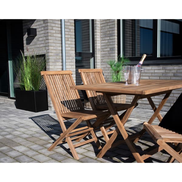 Oline hagebord hagebord 80x120 cm teak massiv.