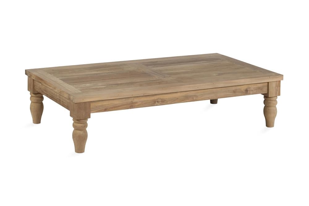 KAWANG Soffbord 125 cm Teak/Brun