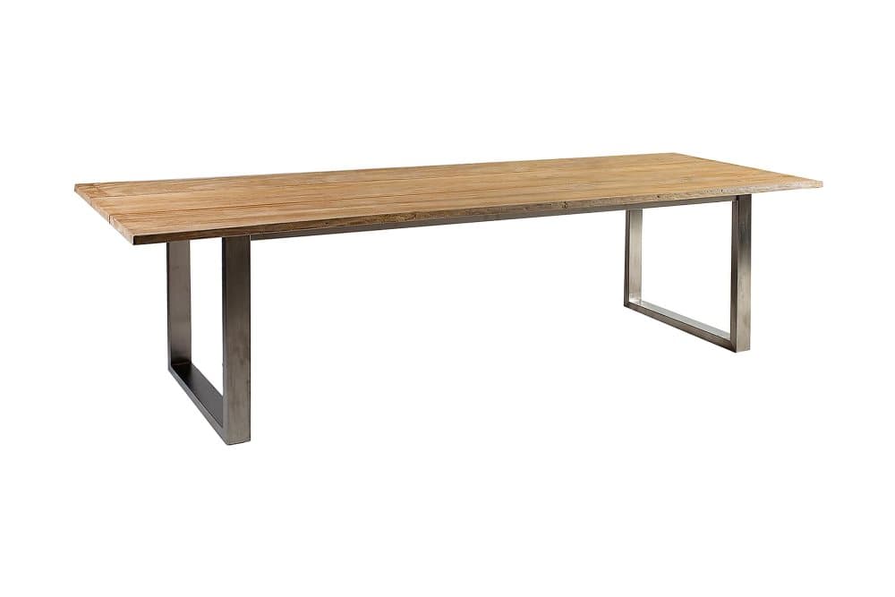 Bord NAUTICA 280x100xH76cm bordsskiva: teak