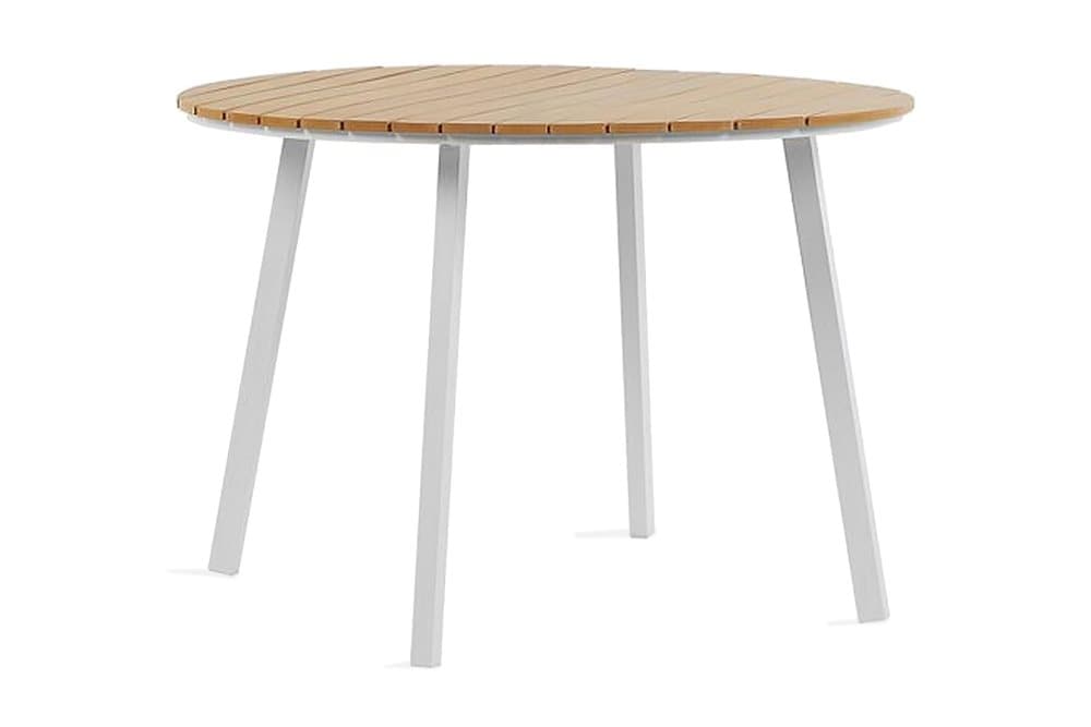 ZANCA Matbord Runt 105 cm Brun