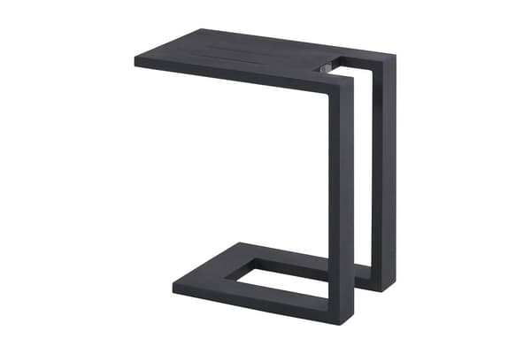 Tim Sidebord 30 cm Svart