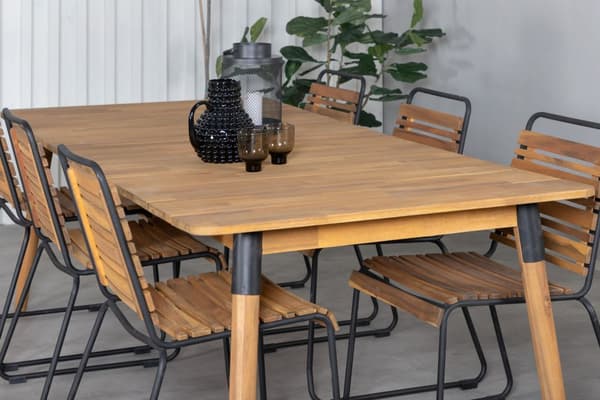 Julian havebord teaklook.