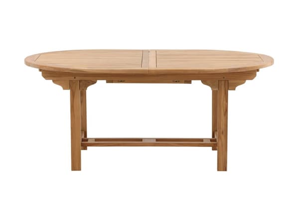 Kenya hagebord inkl. tilleggsplate 180, 240 cm natur .
