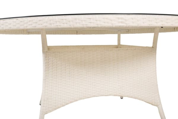 Volta hagebord Ø150cm hvit.