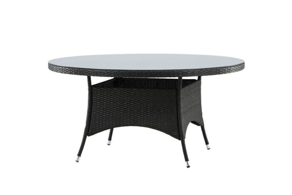 Volta havebord Ø150cm sort.