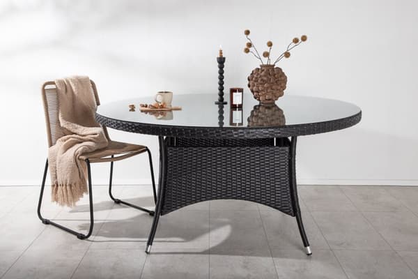 Volta hagebord Ø150cm svart .