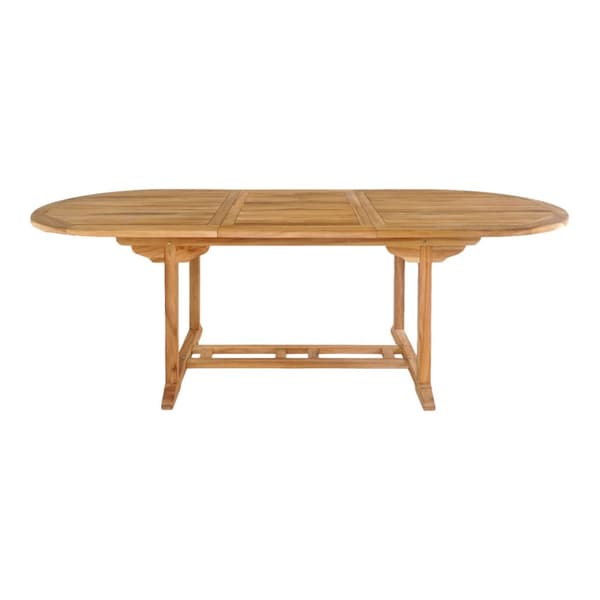Salamanca hagebord med tillegssplate teak.