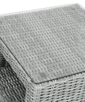 Miniatyrbilde 4 av 5: Vinor sidebord, med glassplate, sand.