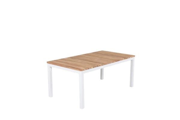 Brasilia sofabord hvit, teak .