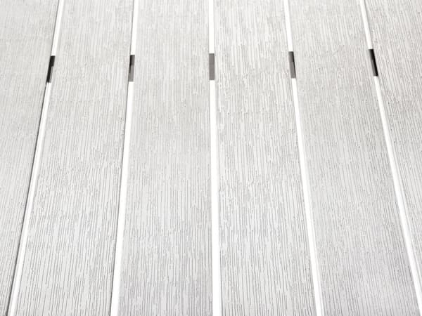 Spisebord Hvit Aluminiumsramme for 6 personer 180 x 90 cm Moderne Design