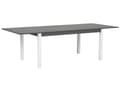 Miniatyrbilde 1 av 10: Hagebord Grå Aluminium 75 x 168 / 248 x 100 cm Uttrekkbar Utendørs Spisebord