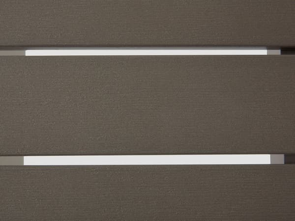 Hagebord Mørkegrå Aluminium 90 x 50 cm Metall Syntetisk Bordplate Minimalistisk