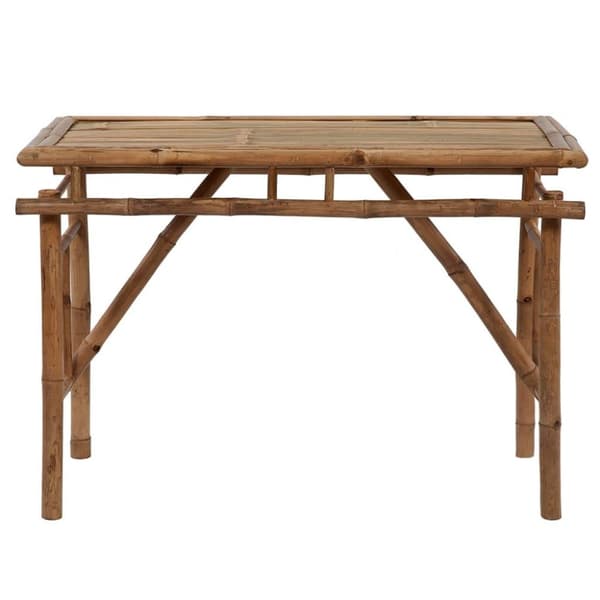 vidaXL Sammenleggbart hagebord 115x50x75 cm bambus