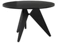 Miniatyrbillede 1 af 7: Have Spisebord Sort Aluminium Rundt ø 110cm Udendørs Moderne Design