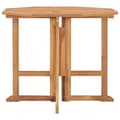 Miniatyrbillede 2 af 7: vidaXL foldbart havebord 90x90x75 cm massivt teaktræ
