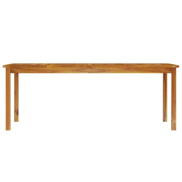 vidaXL havebord 200x100x74 cm massivt akacietræ