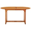 Miniatyrbilde 7 av 11: vidaXL Hagebord 200x100x75 cm heltre eukalyptus