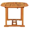 Miniatyrbilde 8 av 11: vidaXL Hagebord 200x100x75 cm heltre eukalyptus