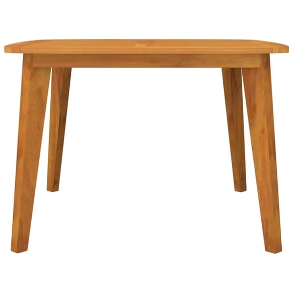 vidaXL Trädgårdsbord 110x110x75 cm massivt akaciaträ